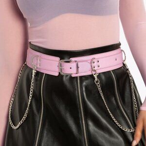 Blackmilk - Chained Up Pink Belt - Limited